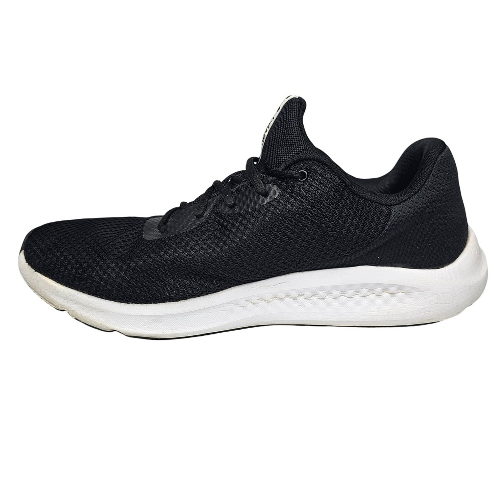 Under Armour Charged Pursuit Mens 13 Black‎ Running Shoes Low Top Sneaker - Picture 6 of 12